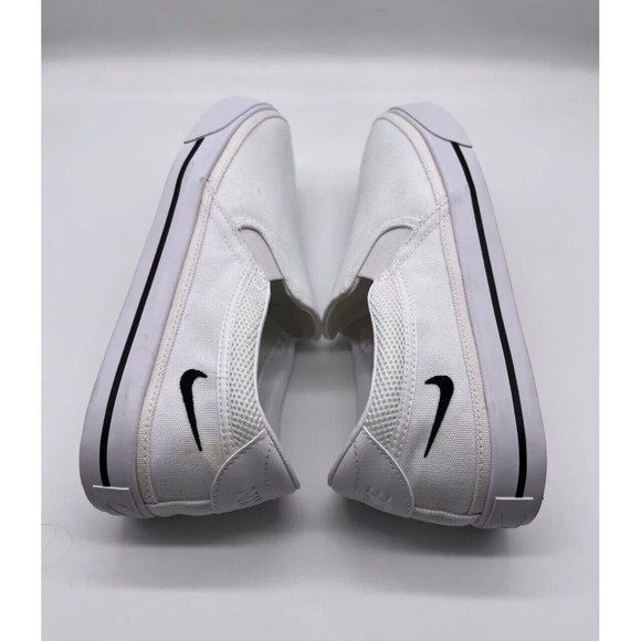 Nike Womens Court Legacy CW6540-100 White Casual Shoes Sneakers Size 6.5 Flats - Picture 2 of 16